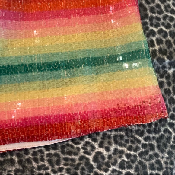 J. Crew Sequin Stripe Tank Top Size Small - Picture 8 of 11